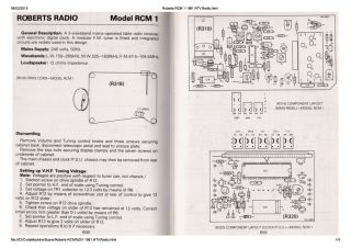 Roberts-RCM 1-1981.RTV.Radio preview